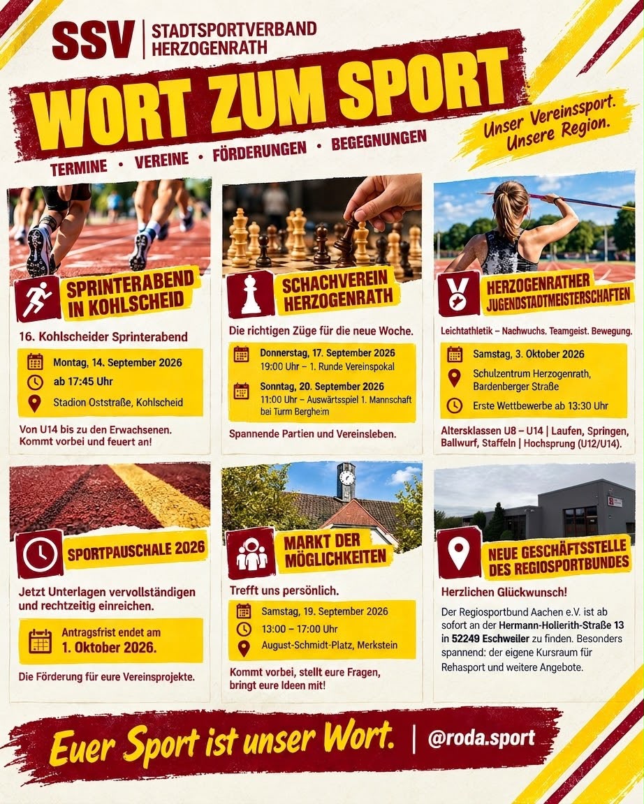 Wort zum Sport - September 2026